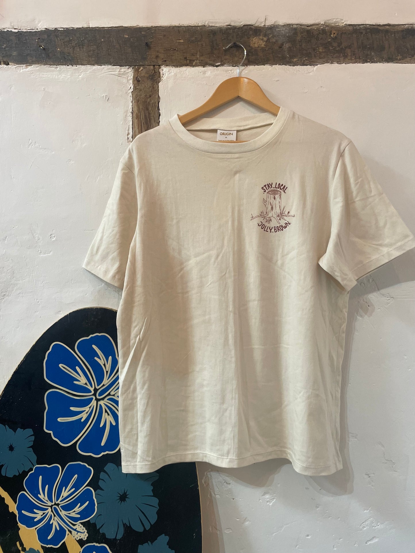 Jolly Brown Stay Local tshirt