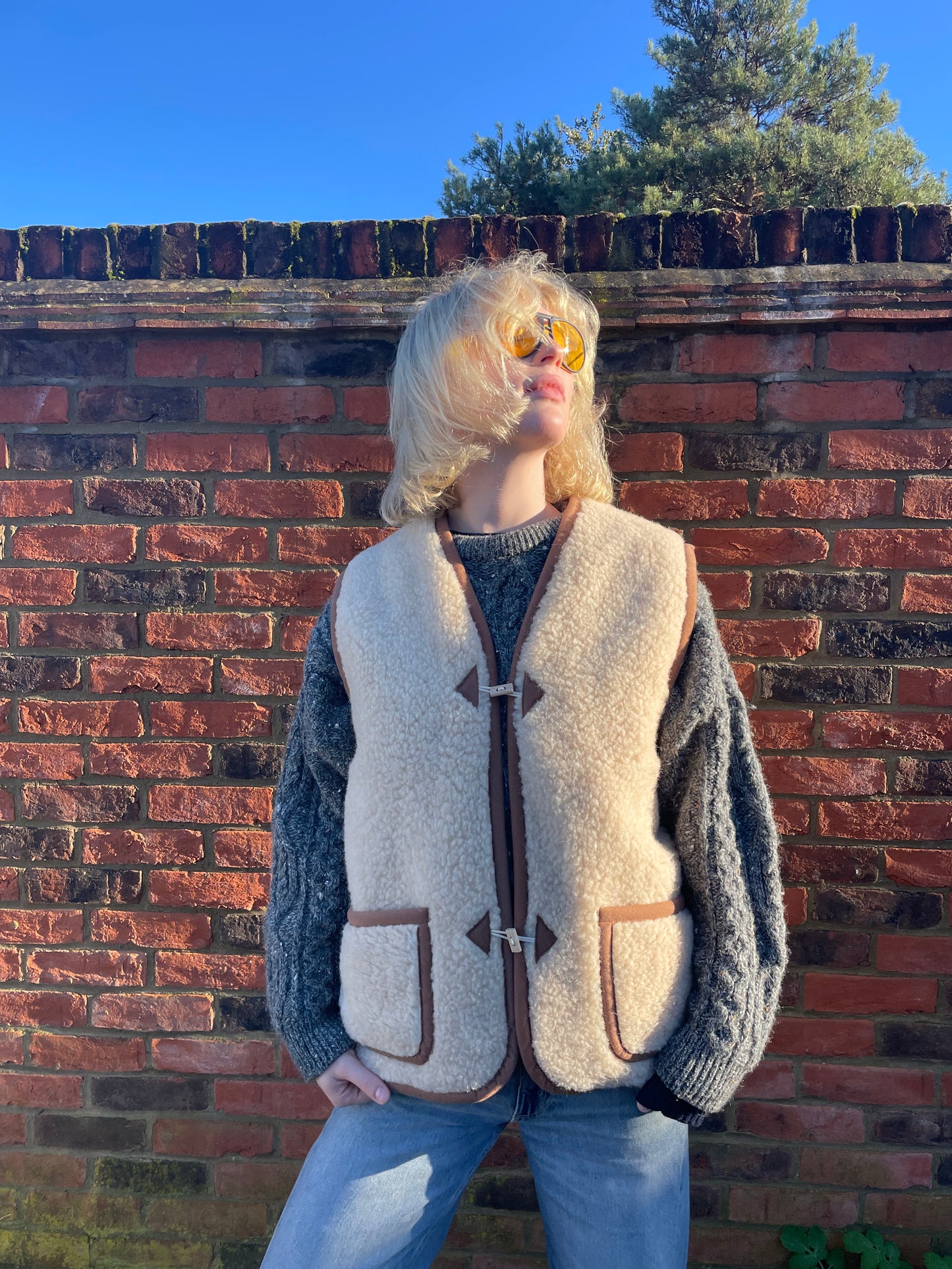 *PREORDER* Wool Vest in Natural