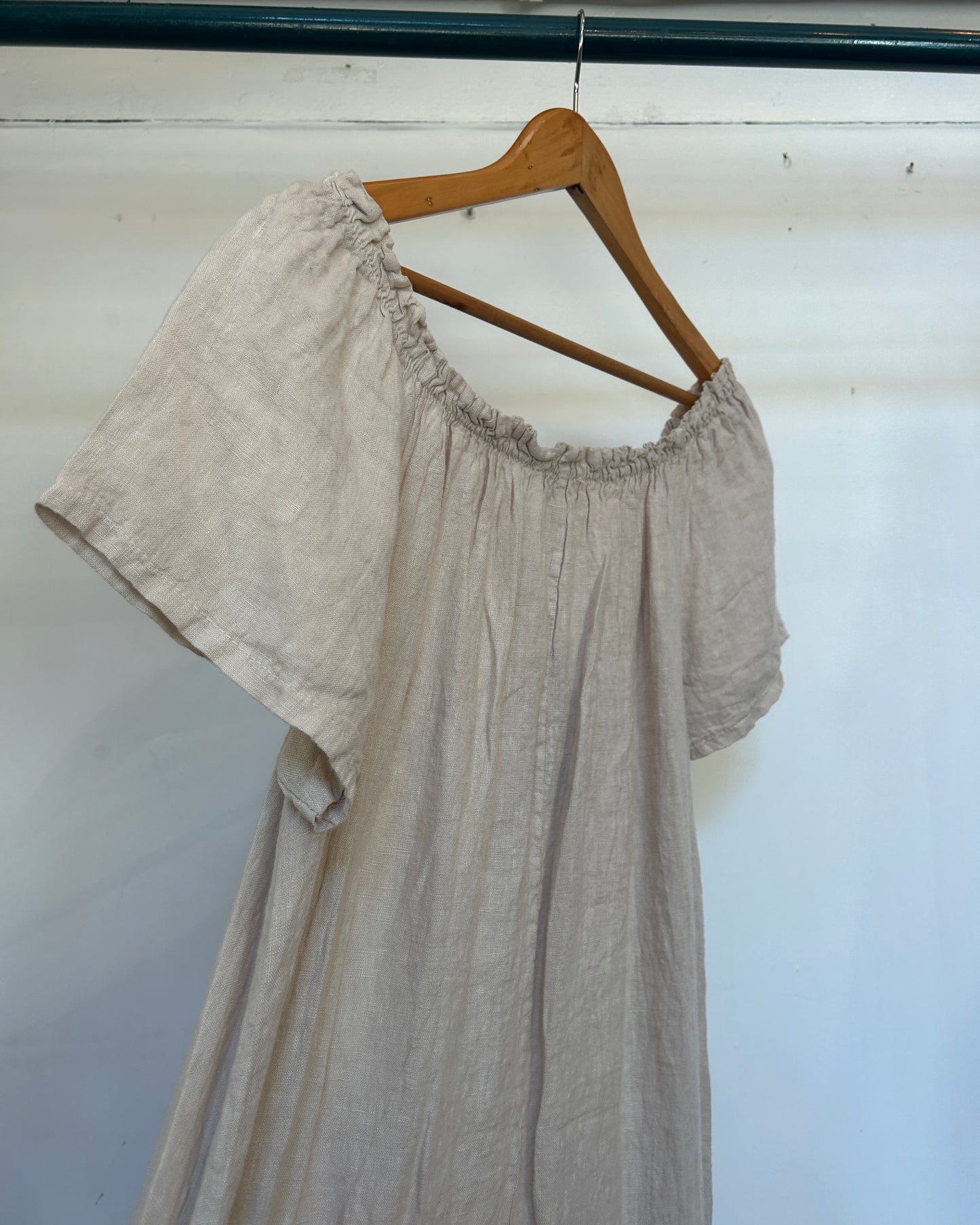 The Bardot dress in Papyrus