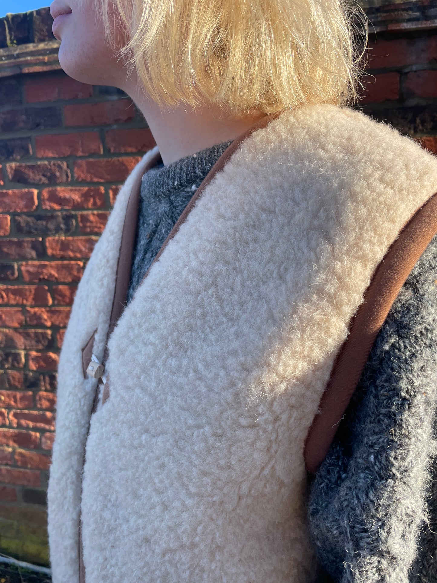*PREORDER* Wool Vest in Natural