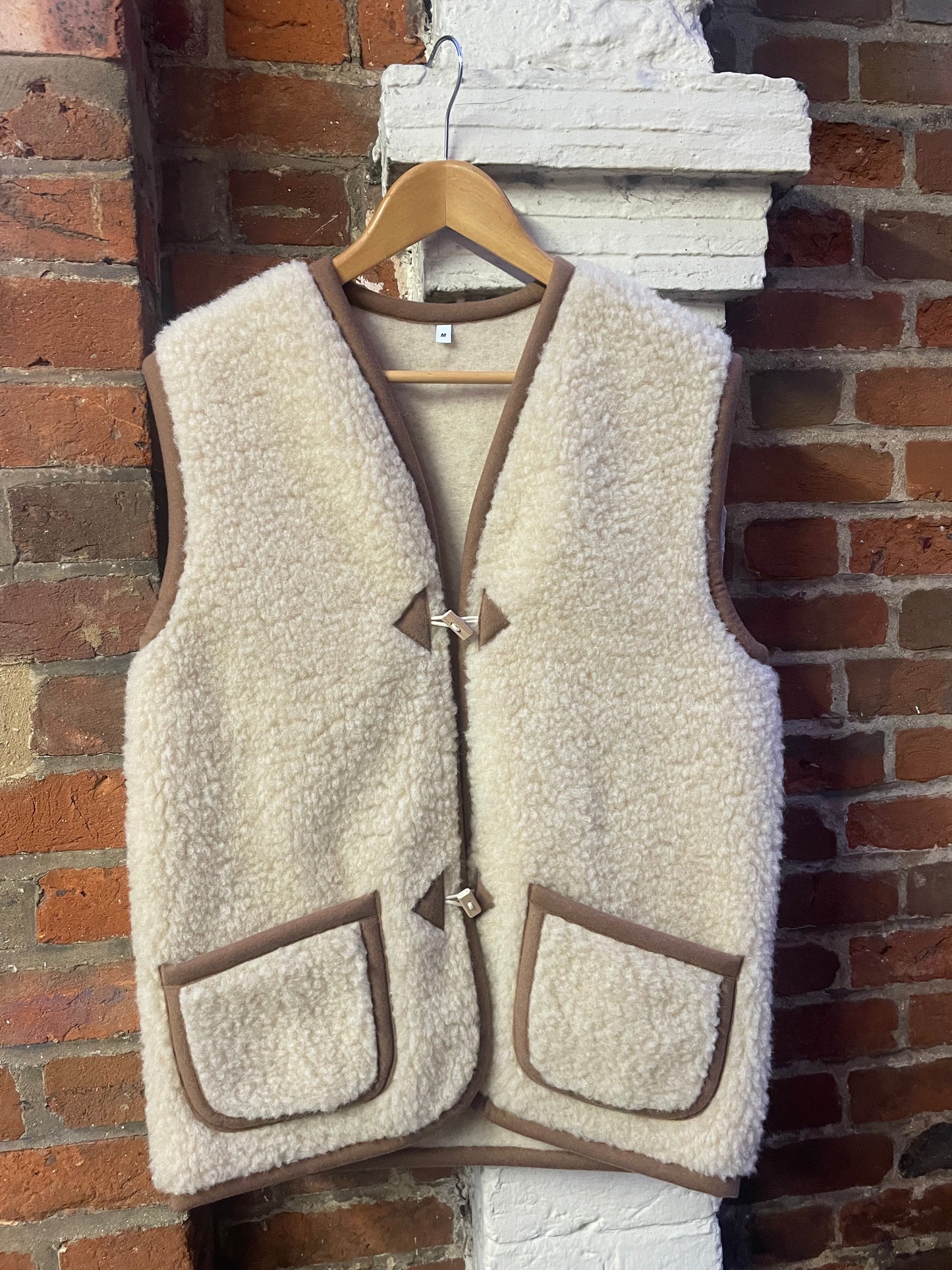 *PREORDER* Wool Vest in Natural