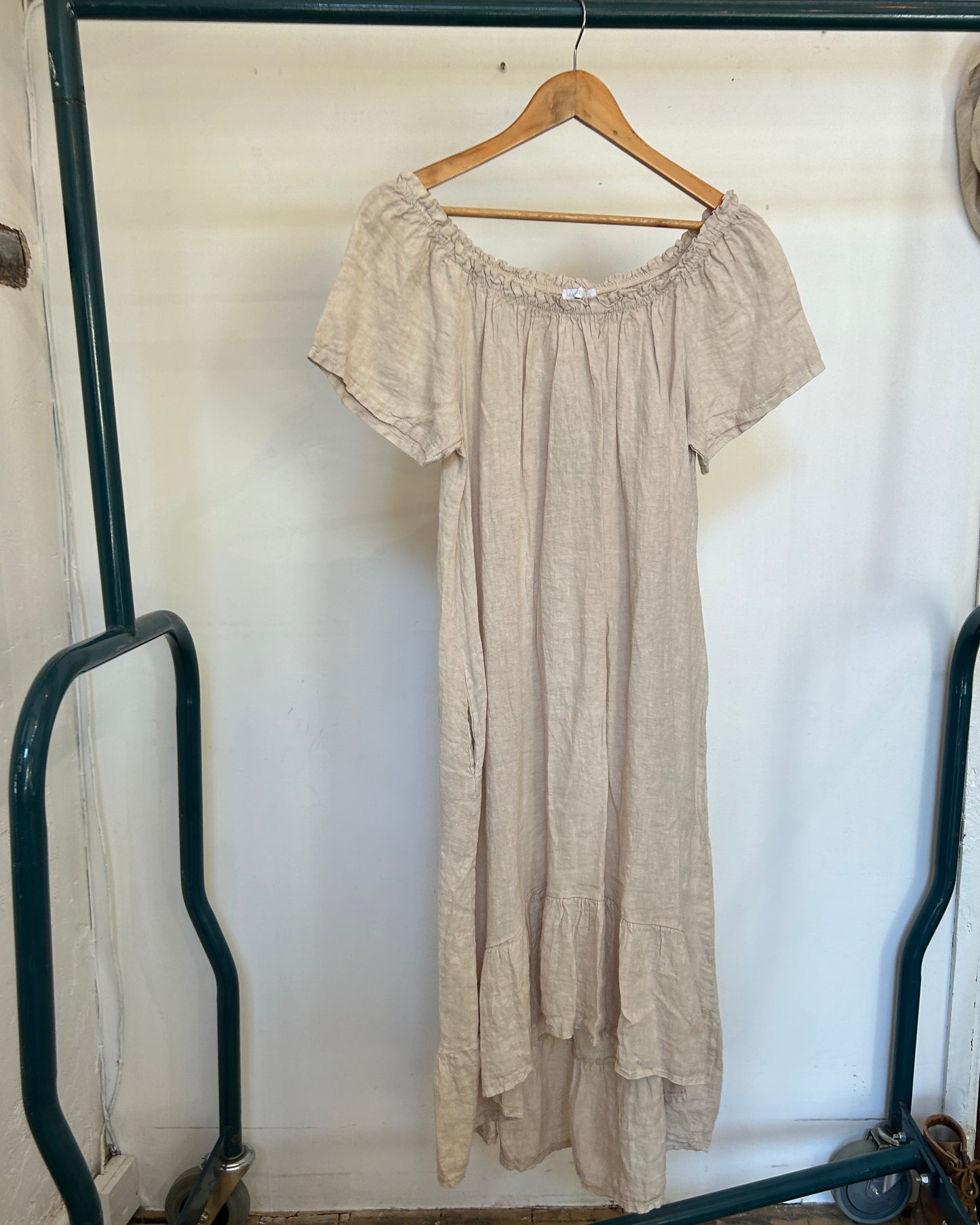 The Bardot dress in Papyrus