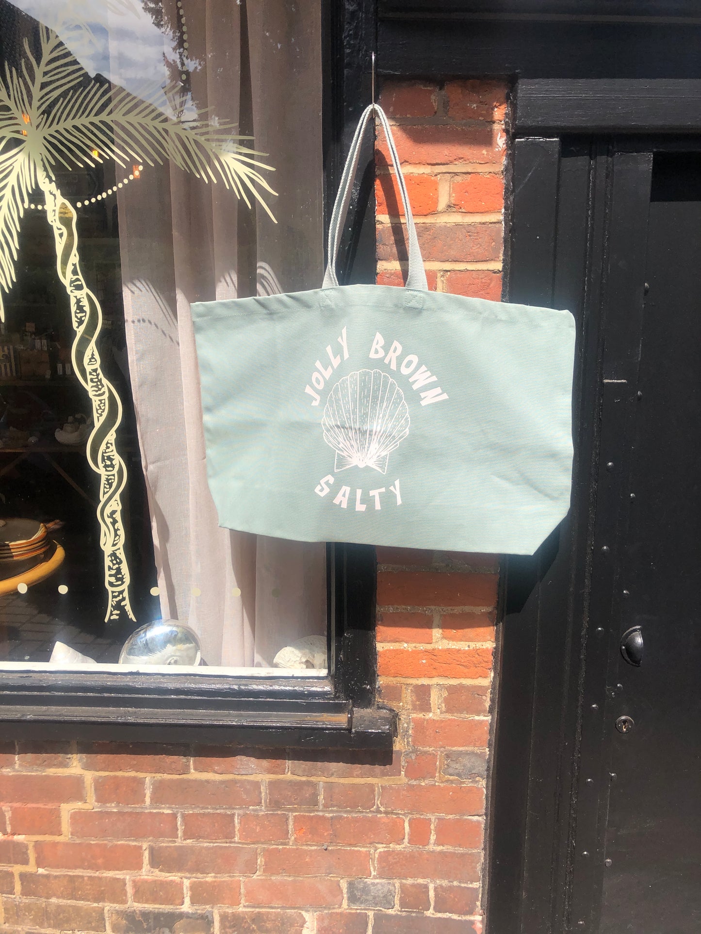 Jolly Brown “ salty” Tote Bag