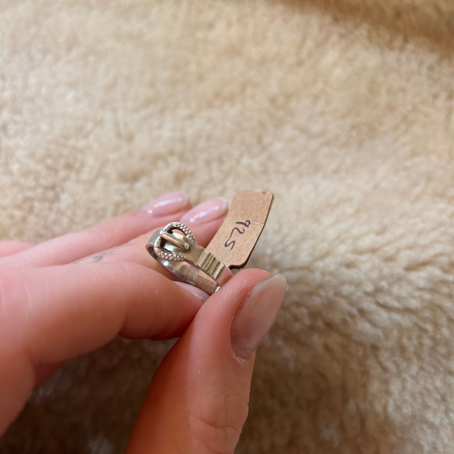 925 Buckle Ring