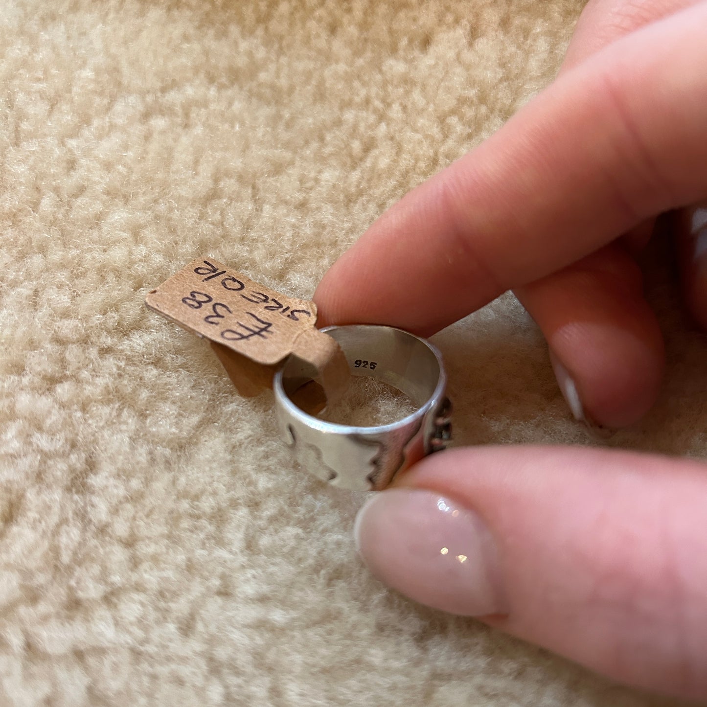 925 silver Bodice Ring