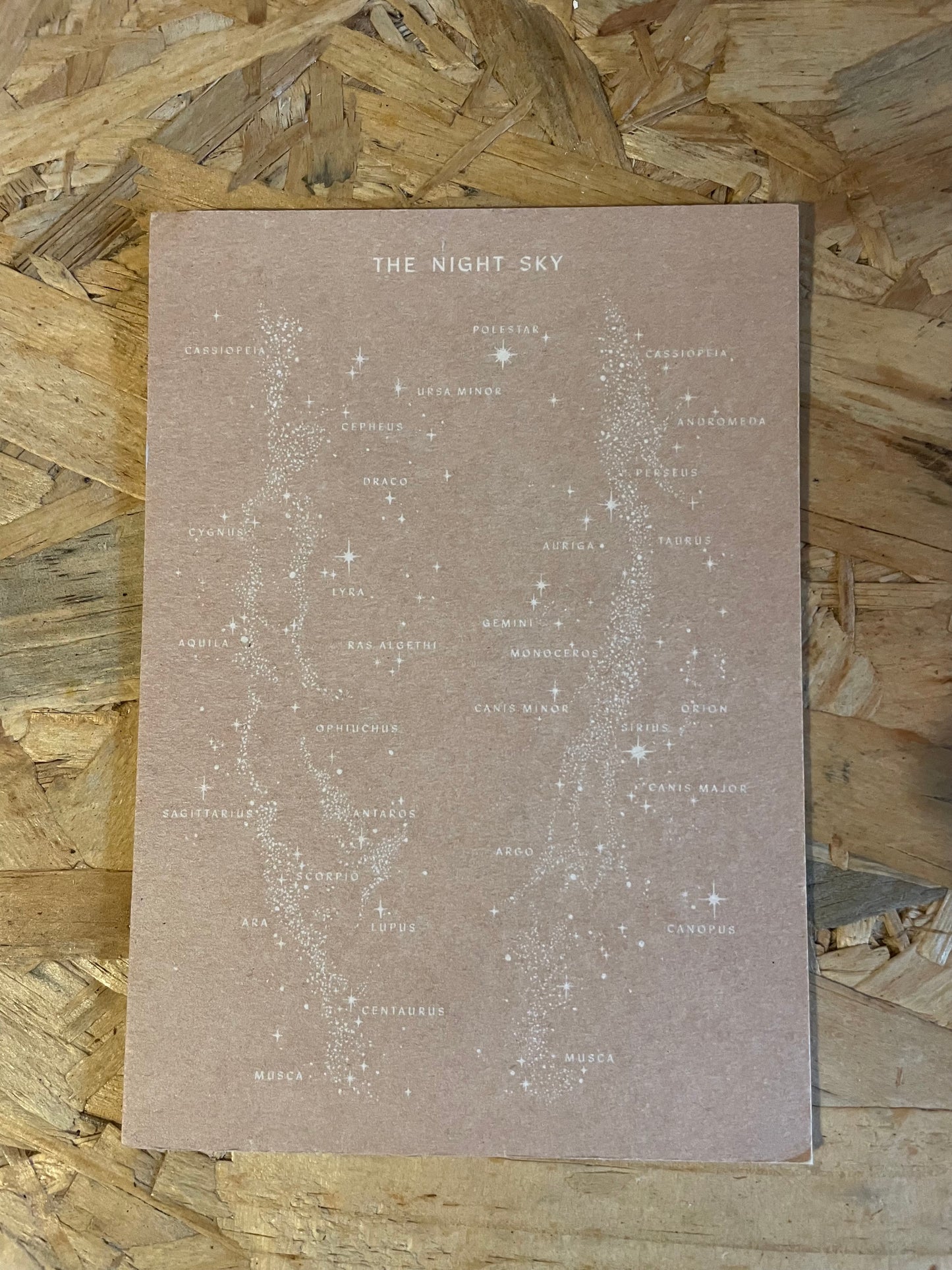The Night Sky Art Card
