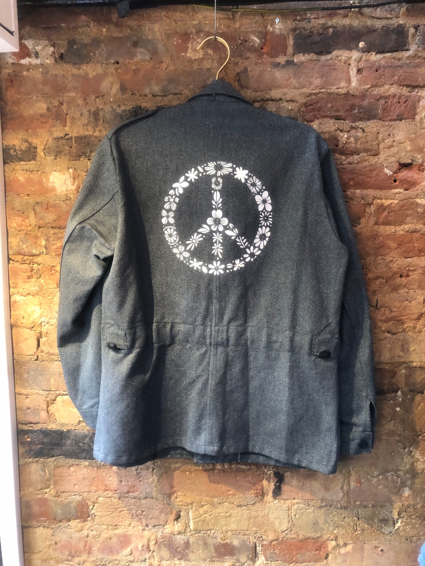 Peace sign jacket