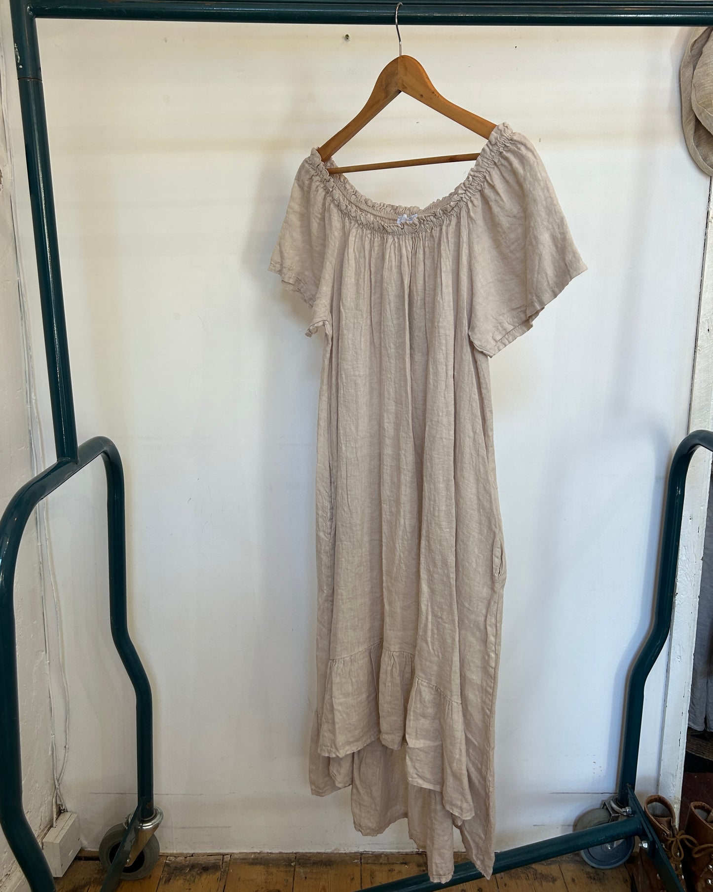 The Bardot dress in Papyrus