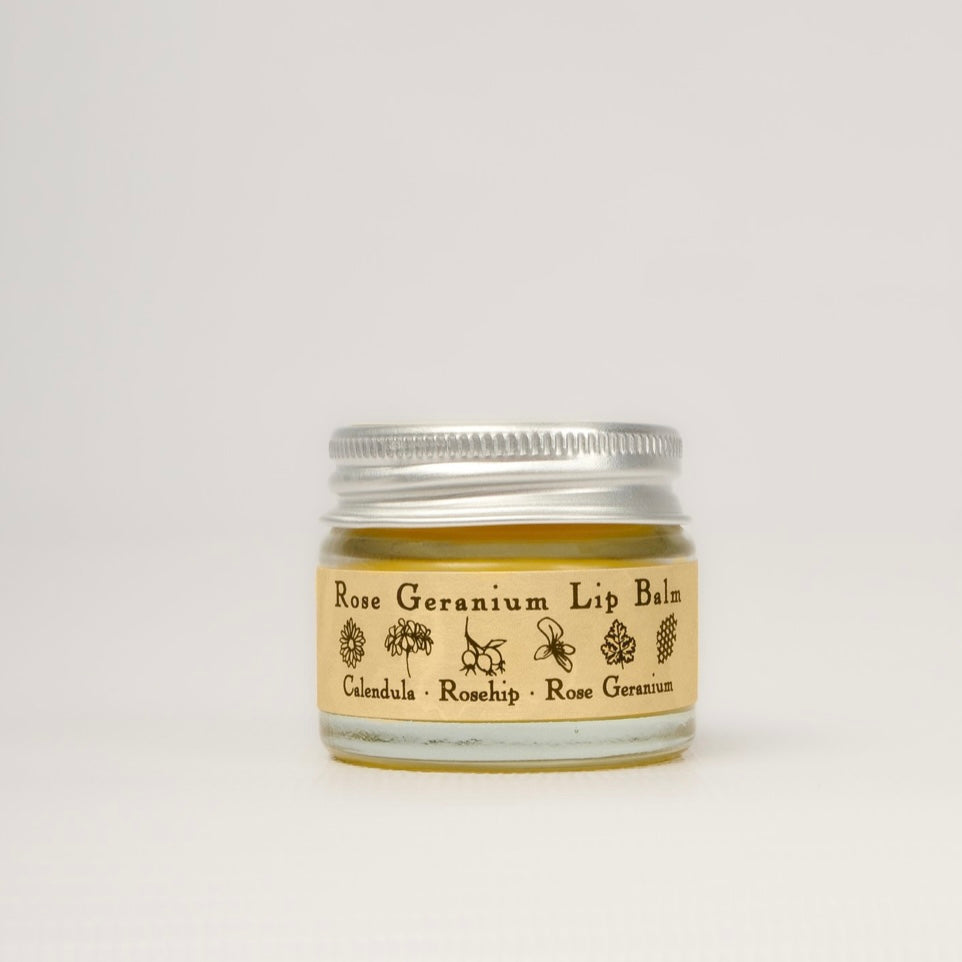 Rose Geranium Lip Balm