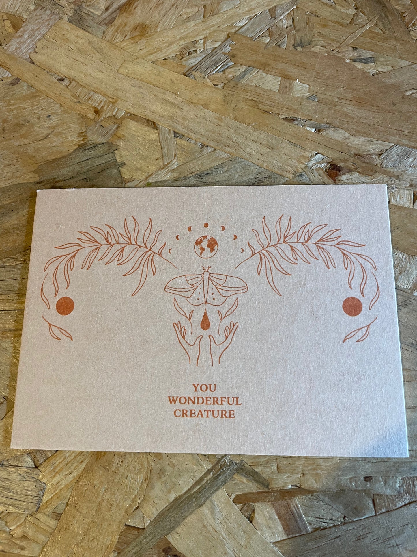 You Wonderful Creature Art Card