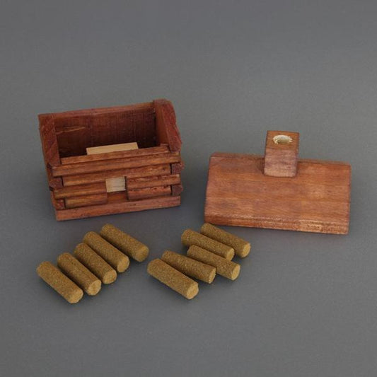 Paine's Log Cabin Incense Burner