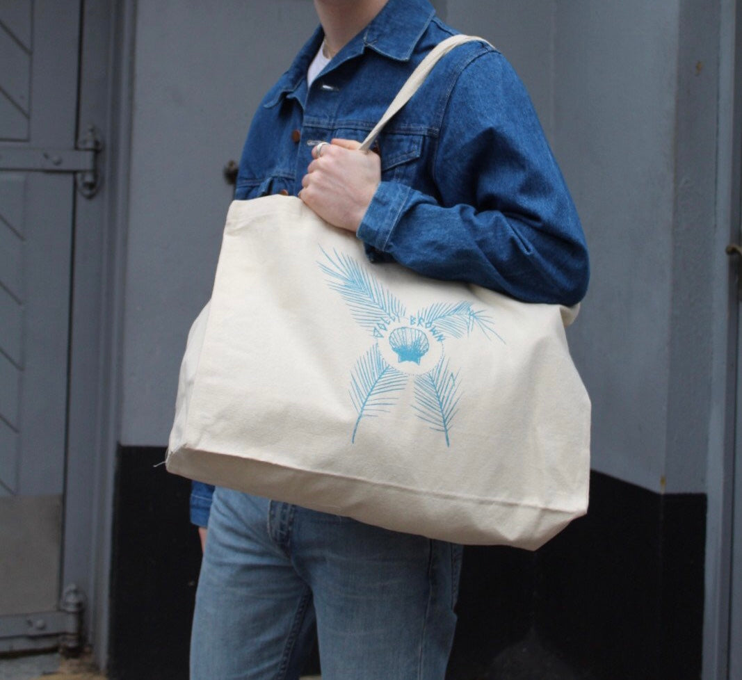 Jolly Brown Organic Cotton Super Shopper