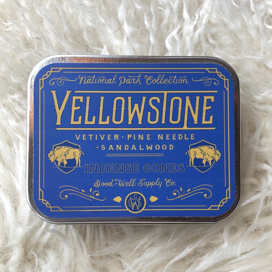 Good & Well YELLOWSTONE  Natural Incense Cones