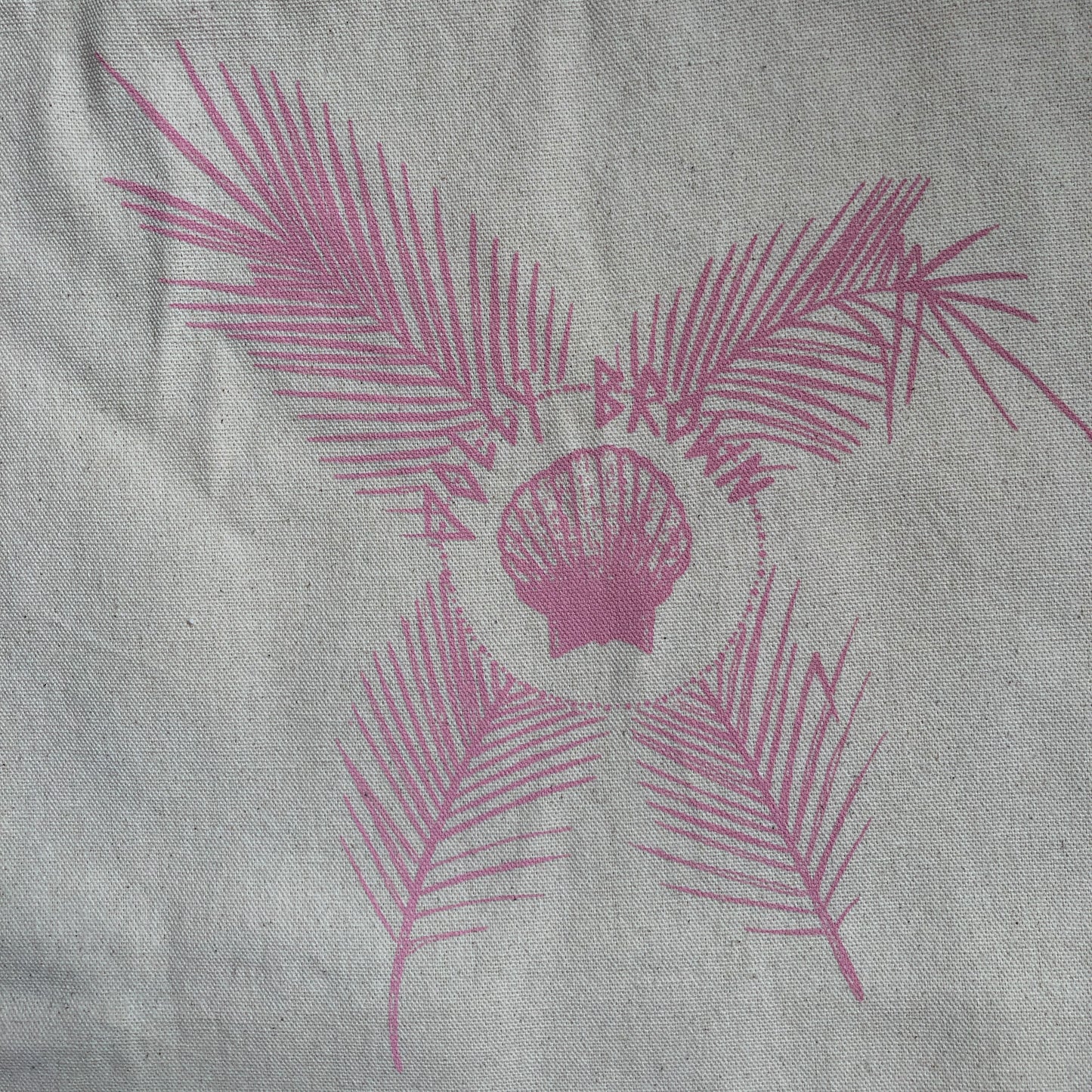 Jolly Brown fair trade Cotton Shopper