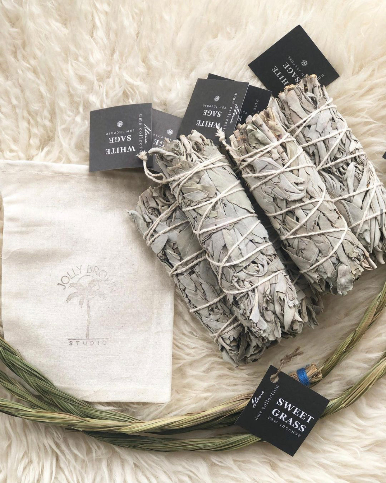 Ethically harvested Californian White Sage Bundles