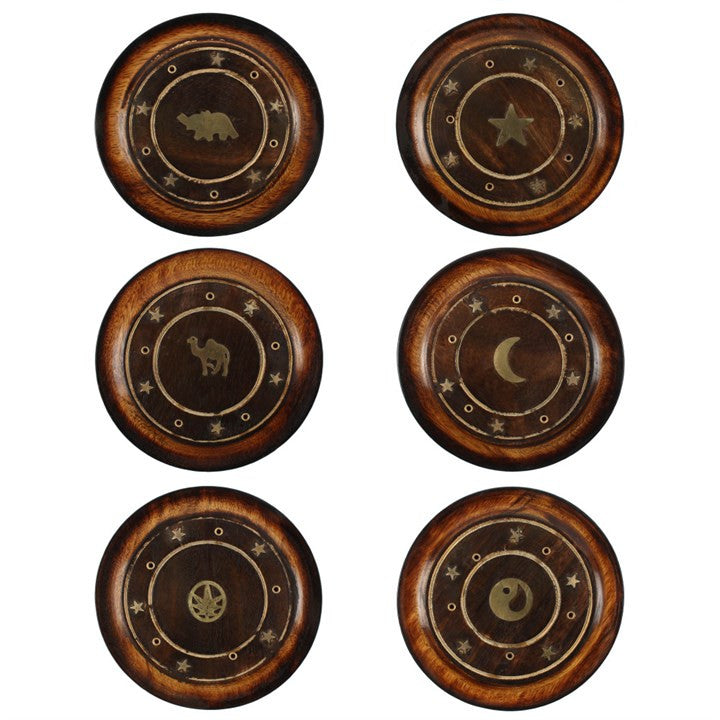 Mango Wood Fairtrade Incense Holders