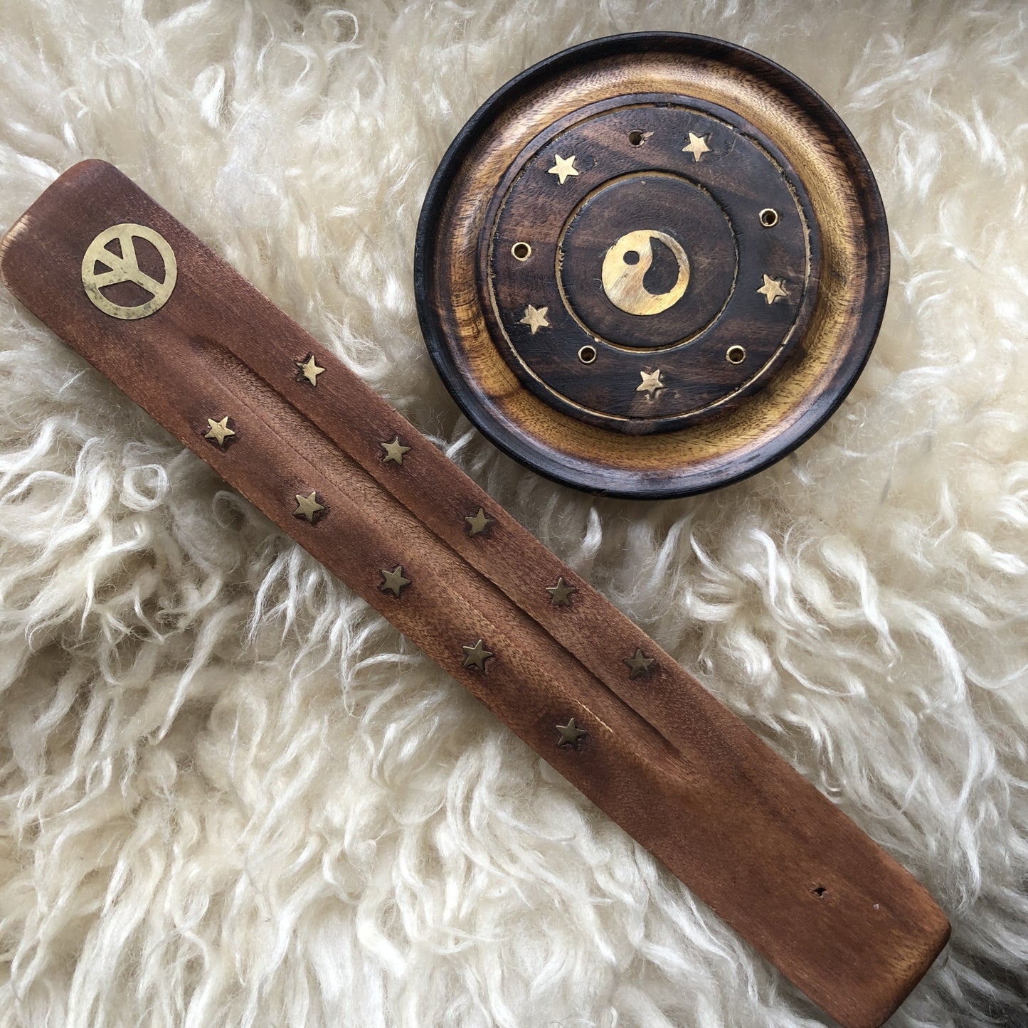 Mango Wood Fairtrade Incense Holders