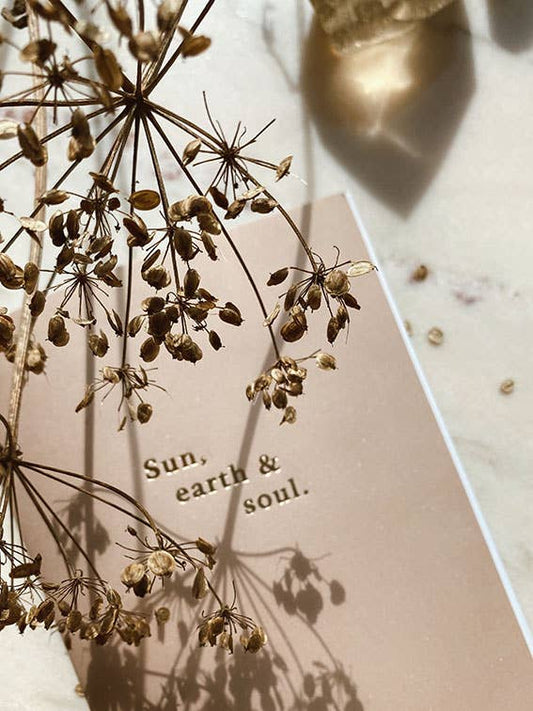 Earth & Soul Notebook Journal