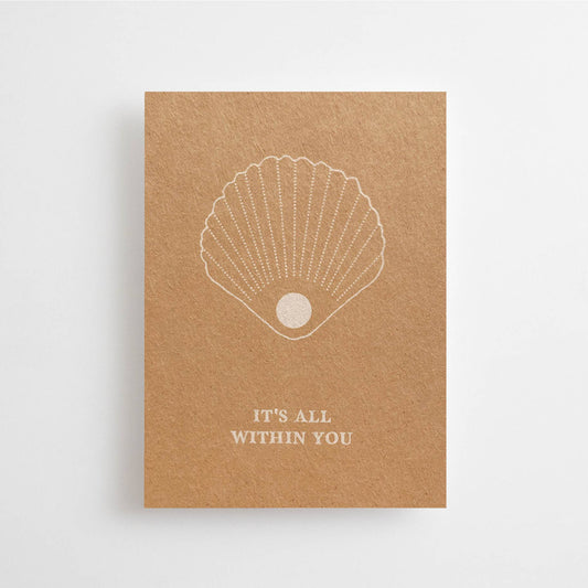 It's all Within You Mini Art Card