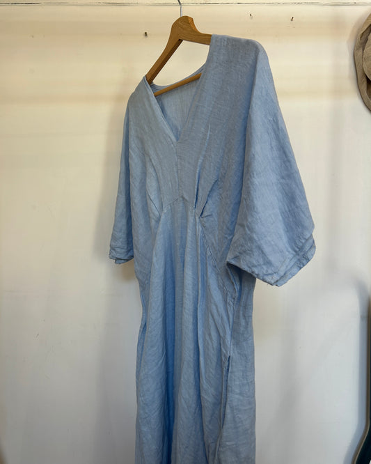 The Robe dress in cornflour