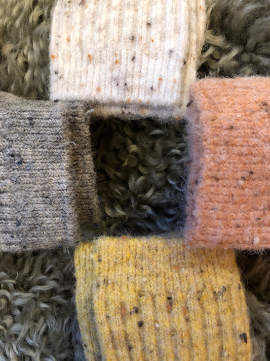 Roake Studio Merino fleck socks