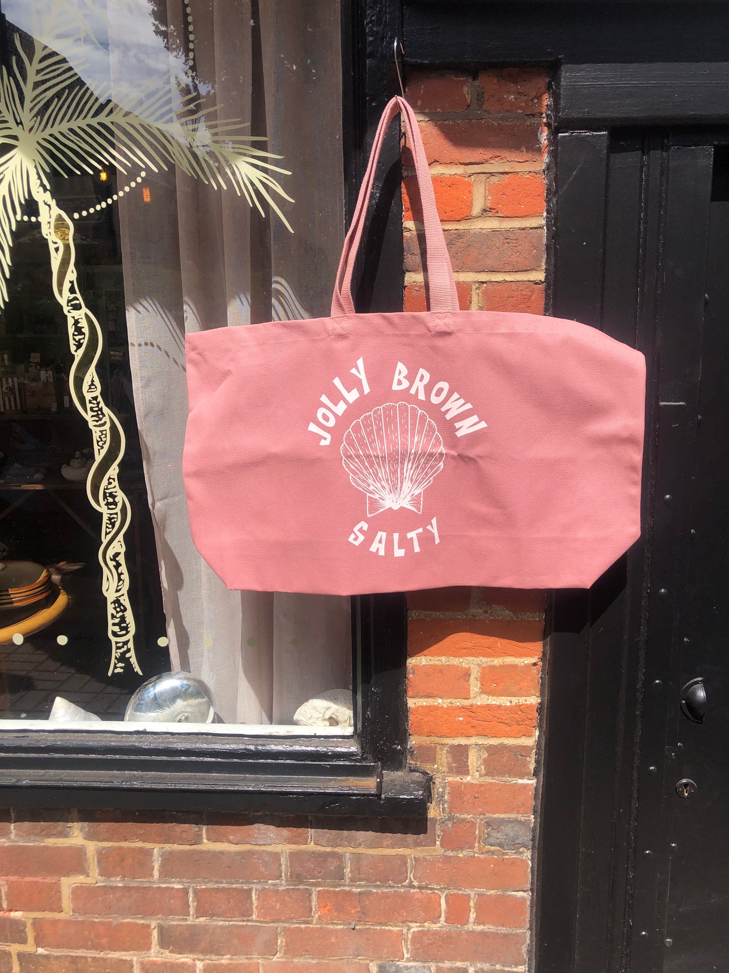 Jolly Brown “ Salty” Tote Bag