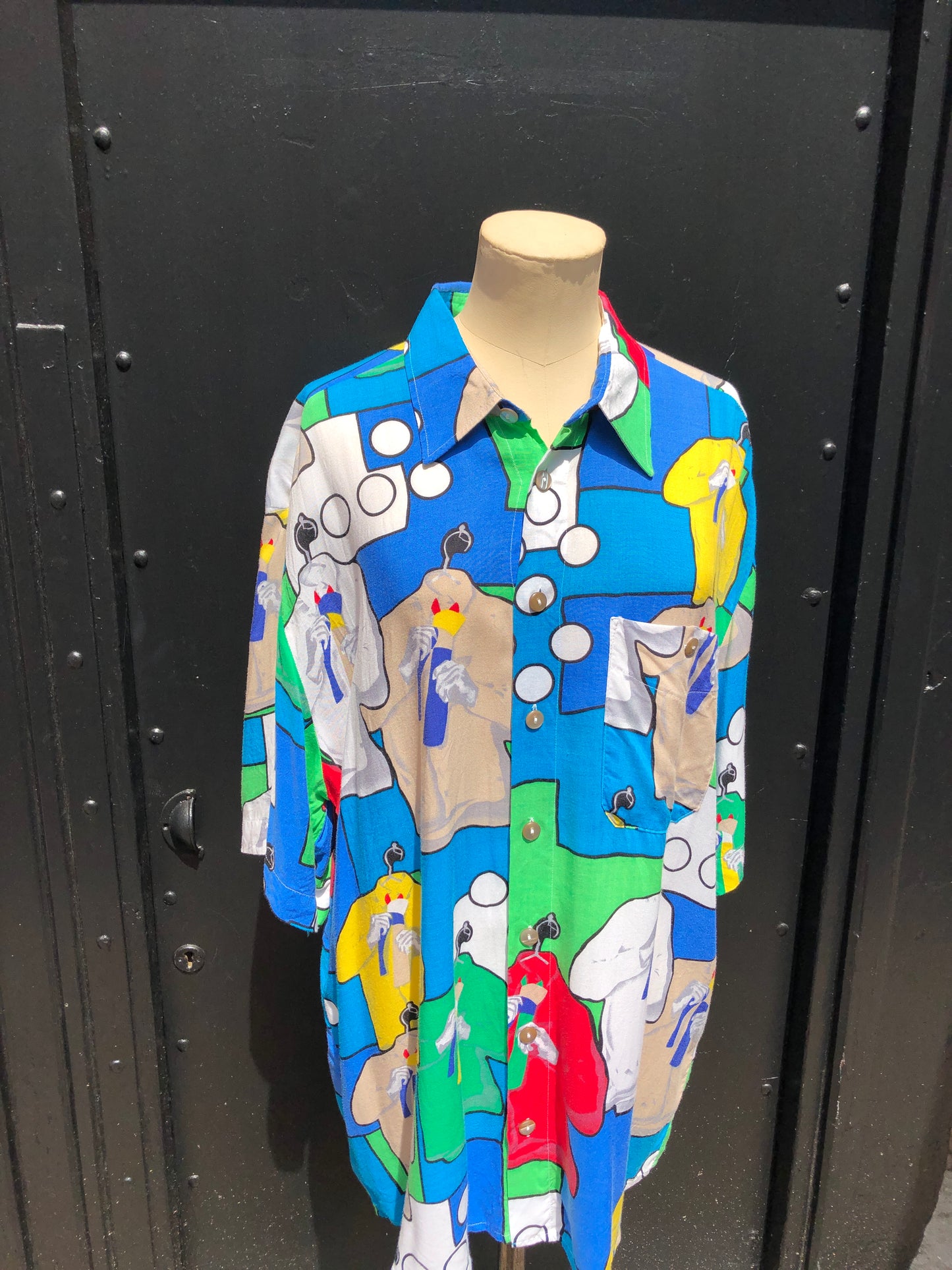 Vintage pattern shirt