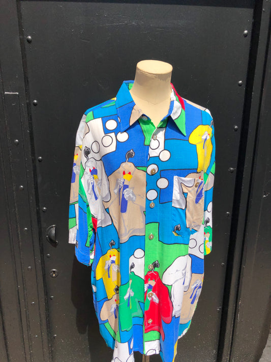 Vintage pattern shirt
