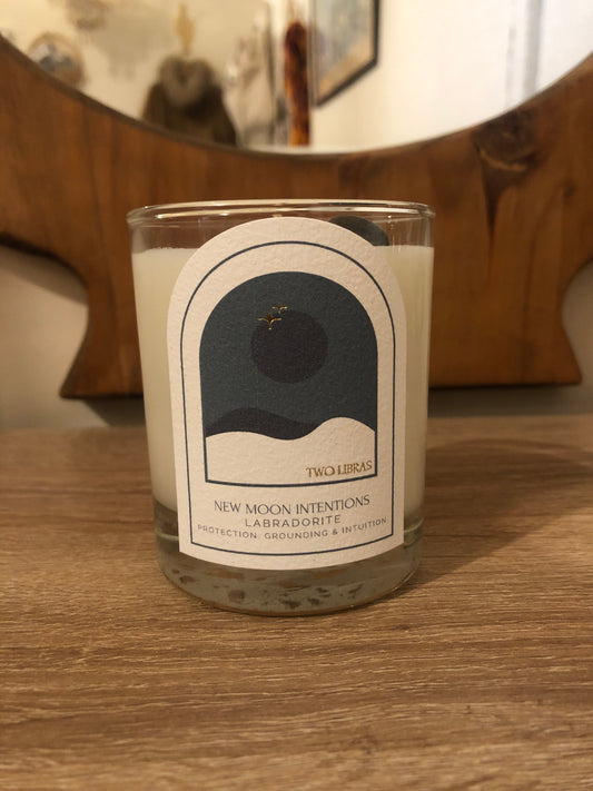 Two Libras ‘New Moon Intentions’ Candle