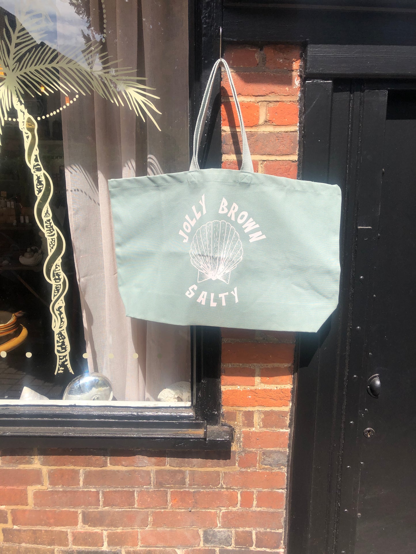 Jolly Brown “ salty” Tote Bag