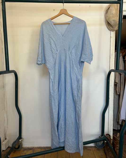 The Robe dress in cornflour