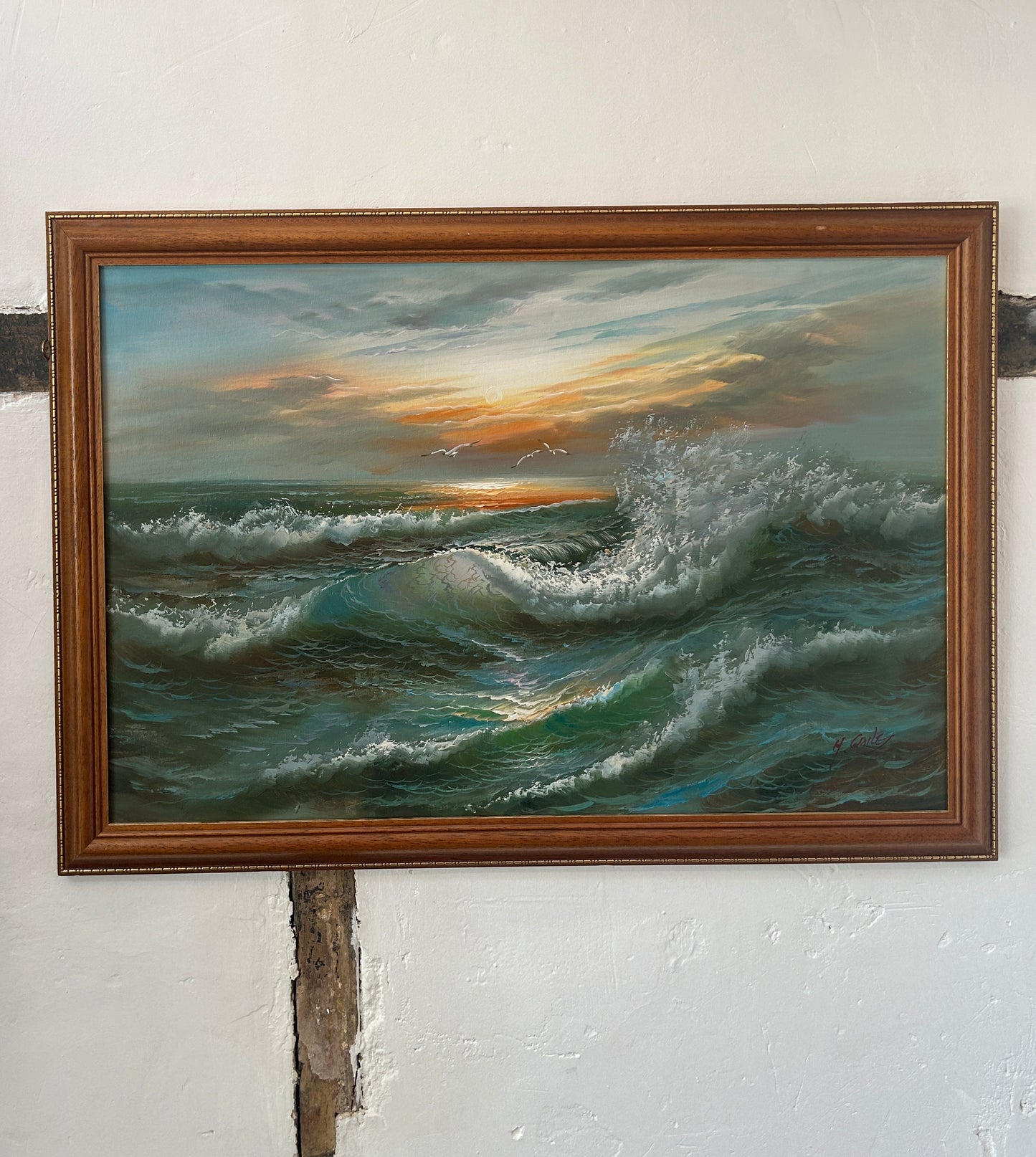 Oil on Canvas - sea scape