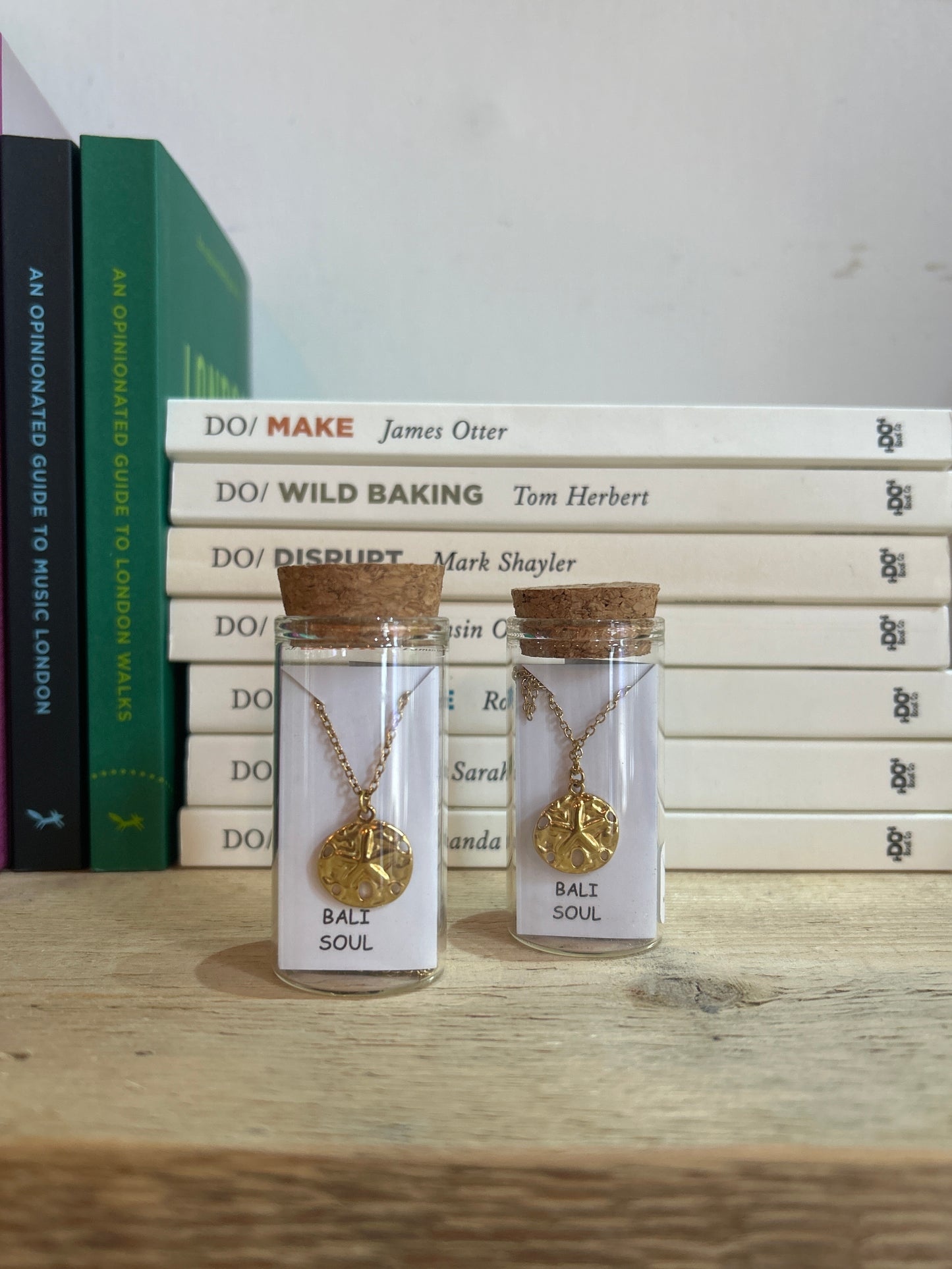 Bali soul sand dollar necklace