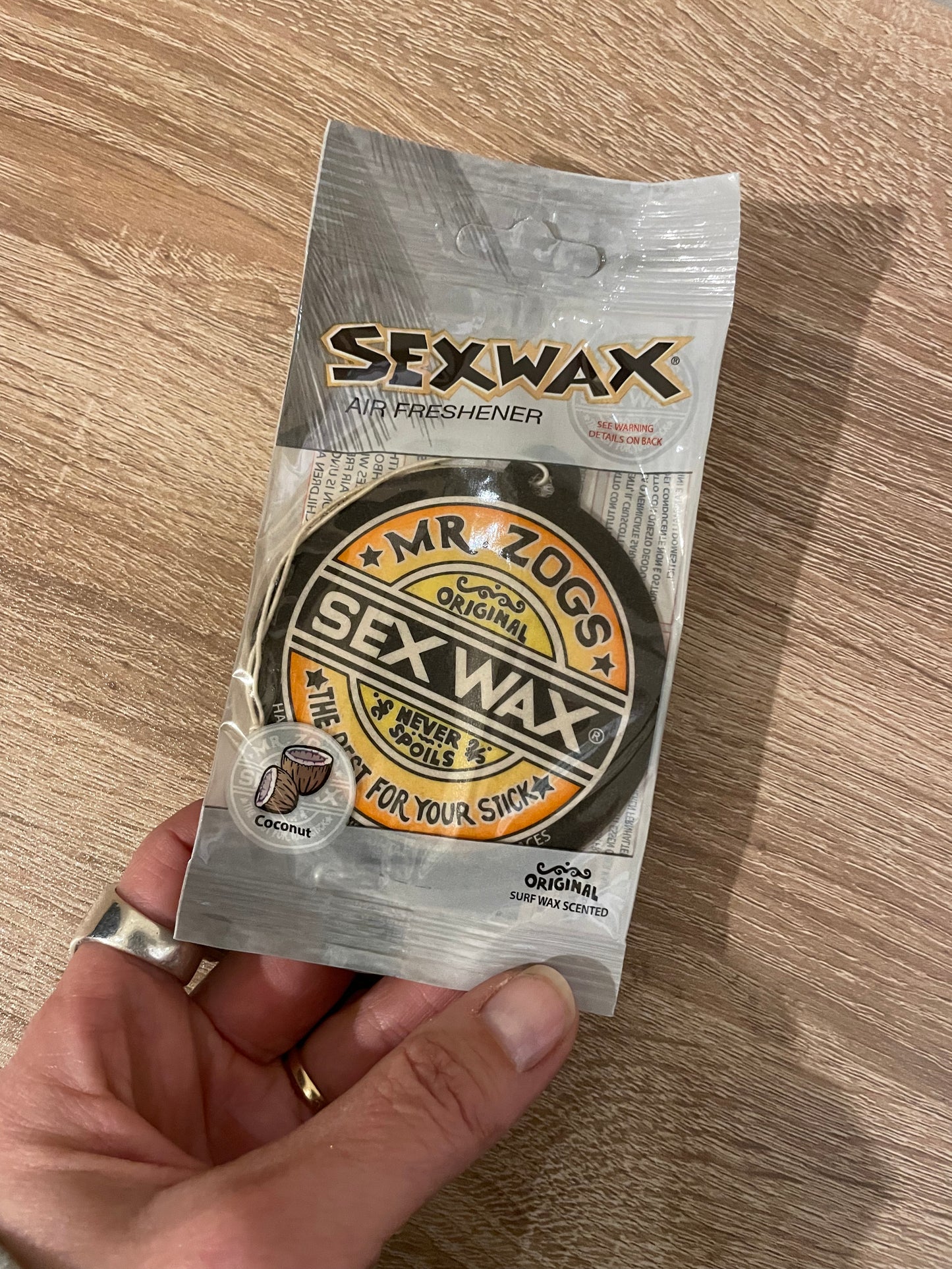 Sex Wax coconut air freshener
