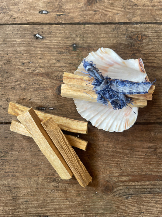 Ethically harvested Palo Santo cleansing sticks