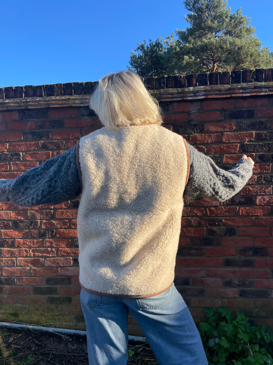 *PREORDER* Wool Vest in Natural