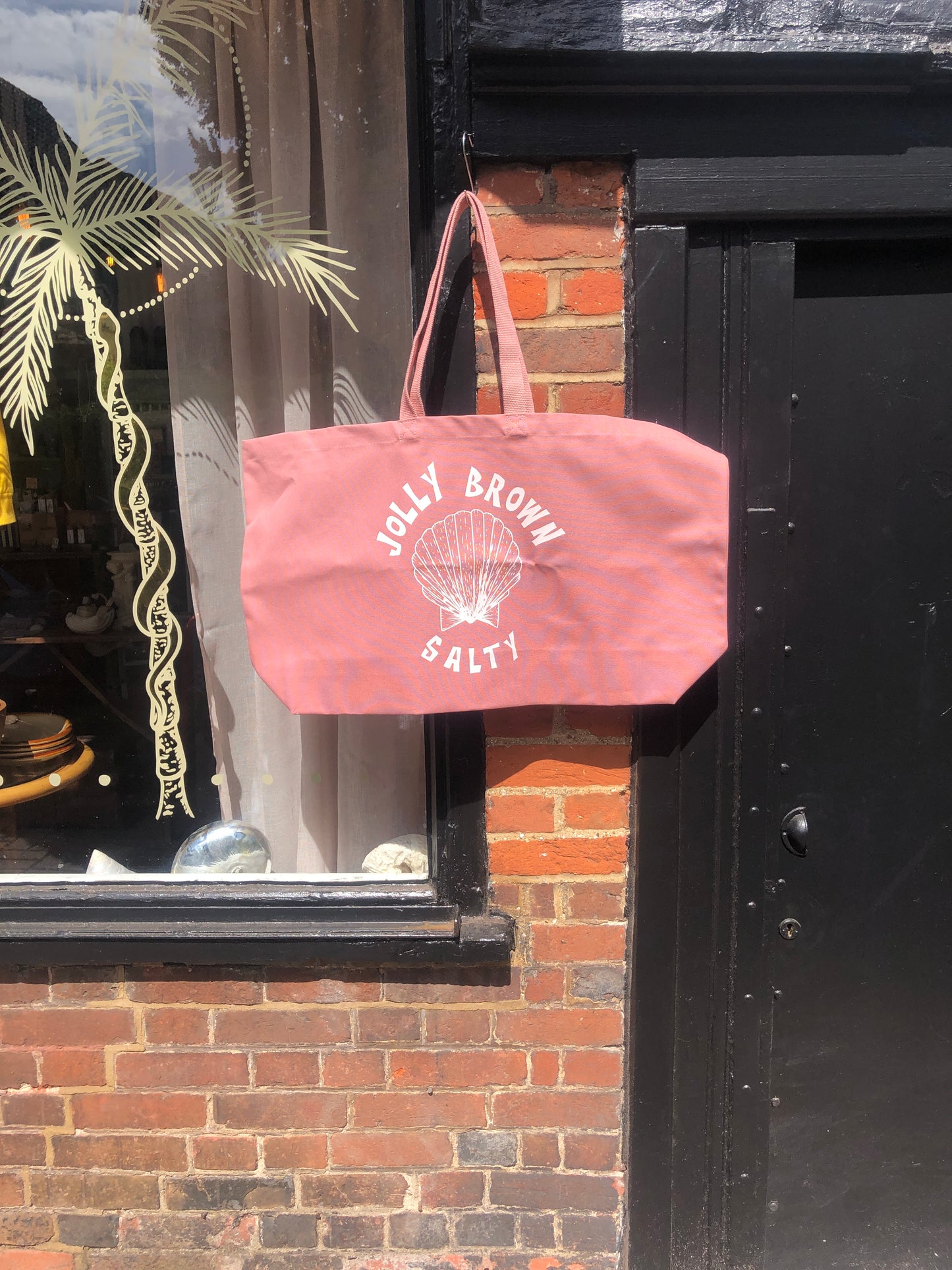 Jolly Brown “ Salty” Tote Bag