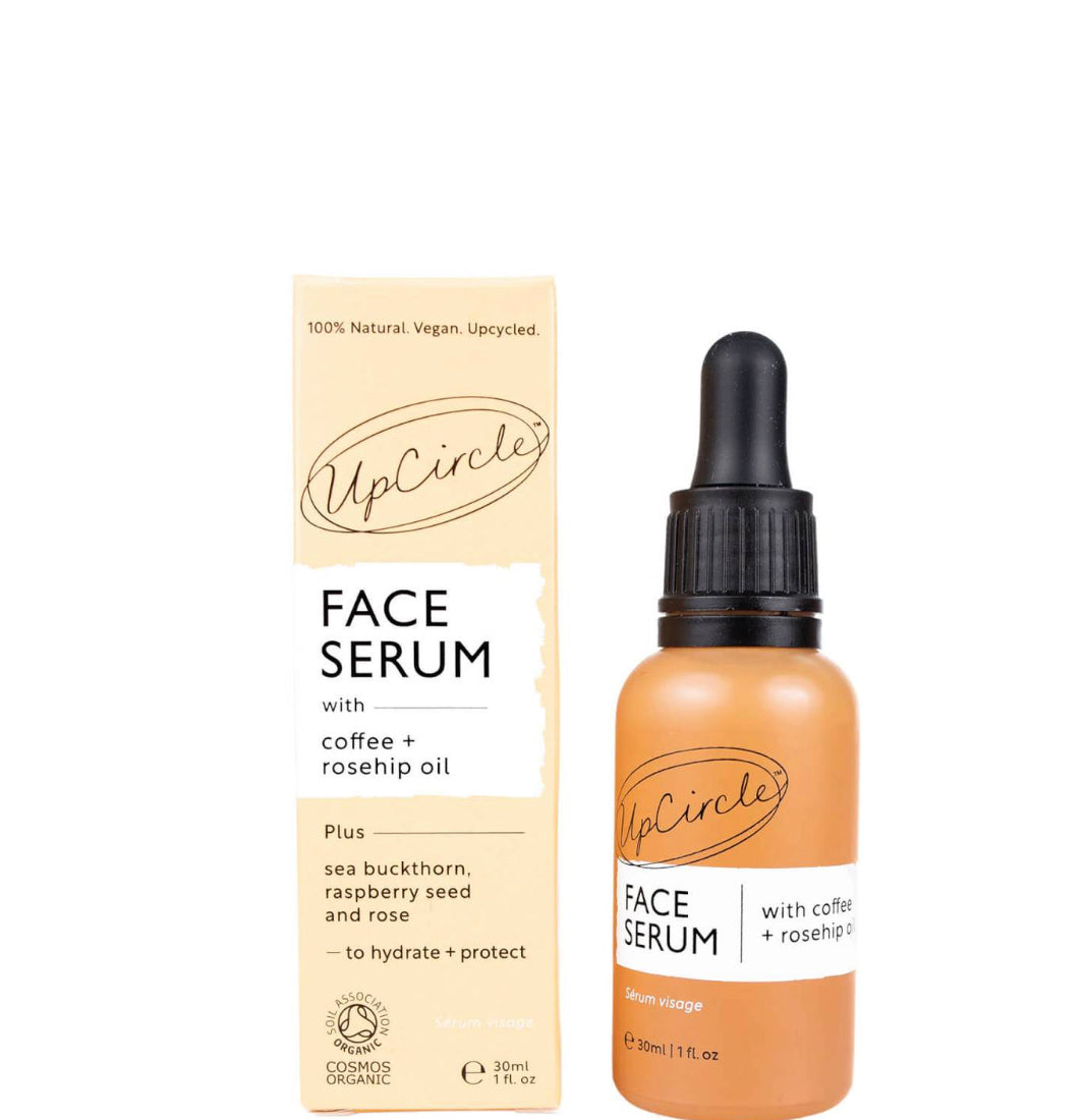 Up Circle Face Serum with coffee & rosehip oil
