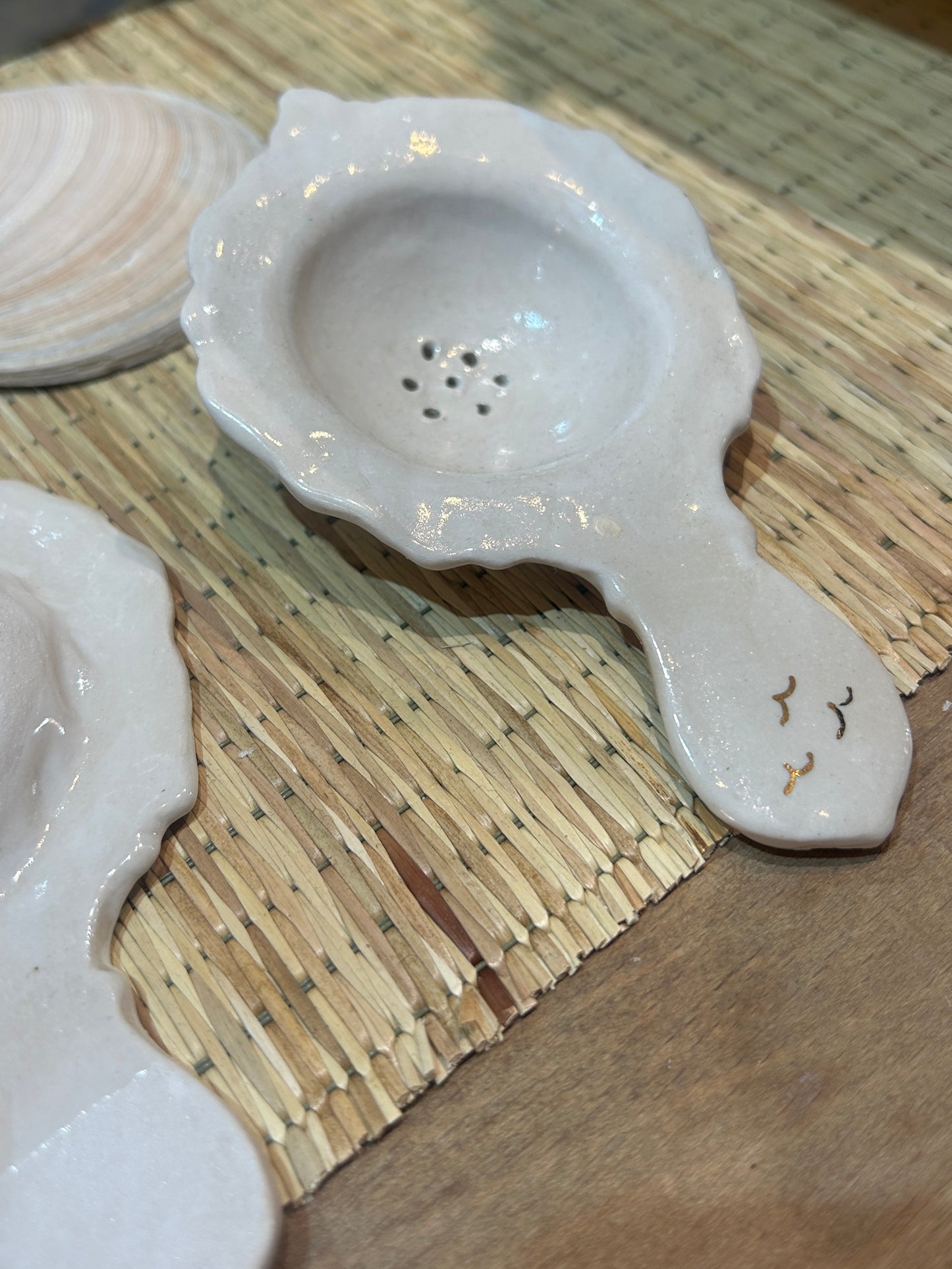 Ceramic Emma Connolly Tea Strainers