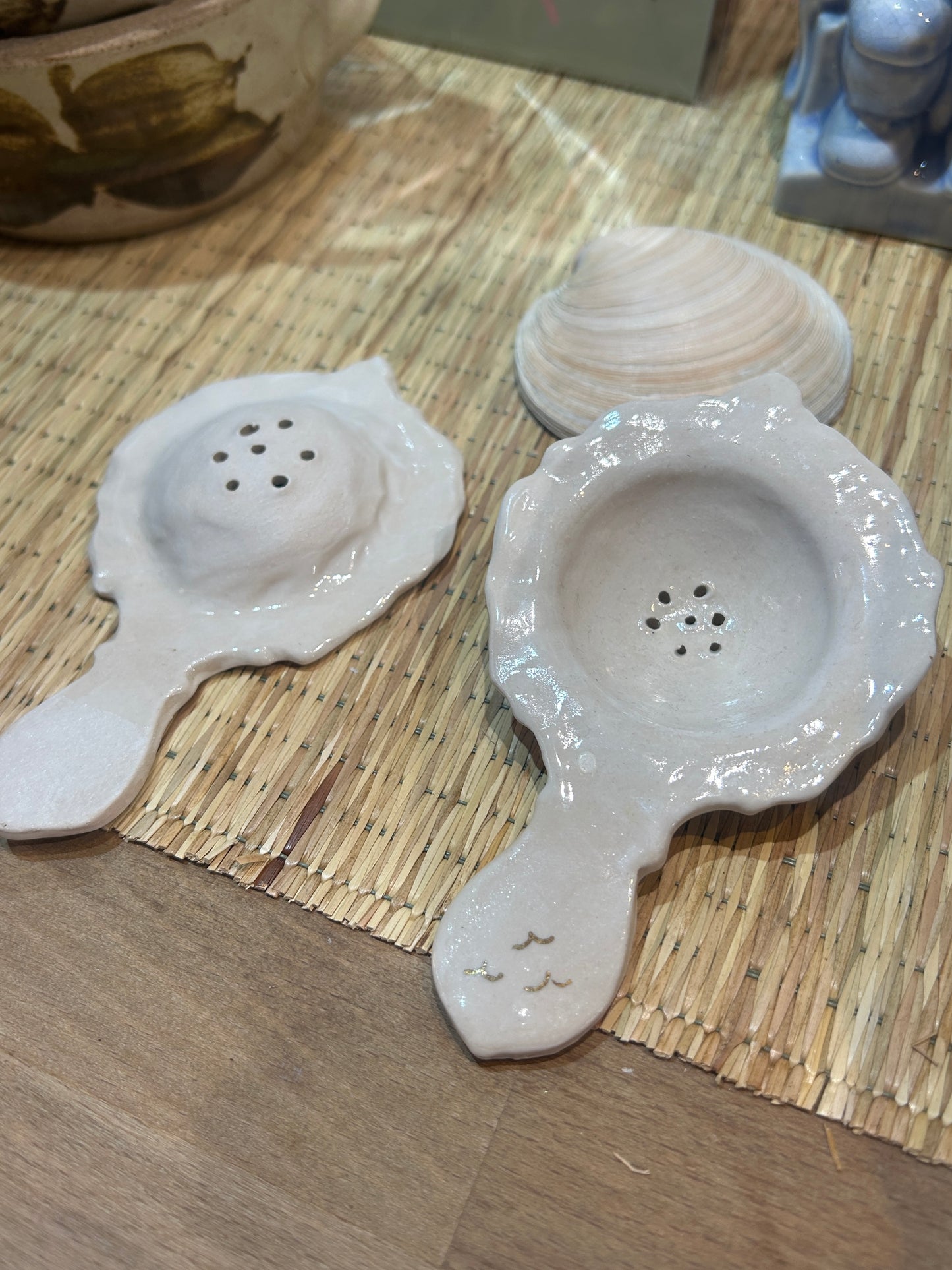 Ceramic Emma Connolly Tea Strainers