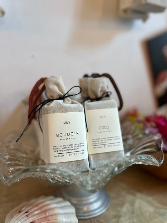 VELY Soap On A Rope Collection