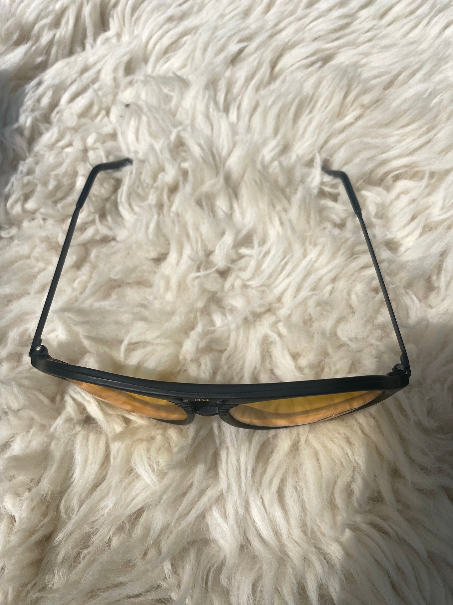 Rims deadstock 80s Amber & Yellow sunglasses