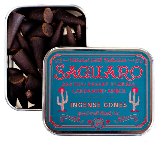 Good & Well  SAGUARO Natural Incense Cones
