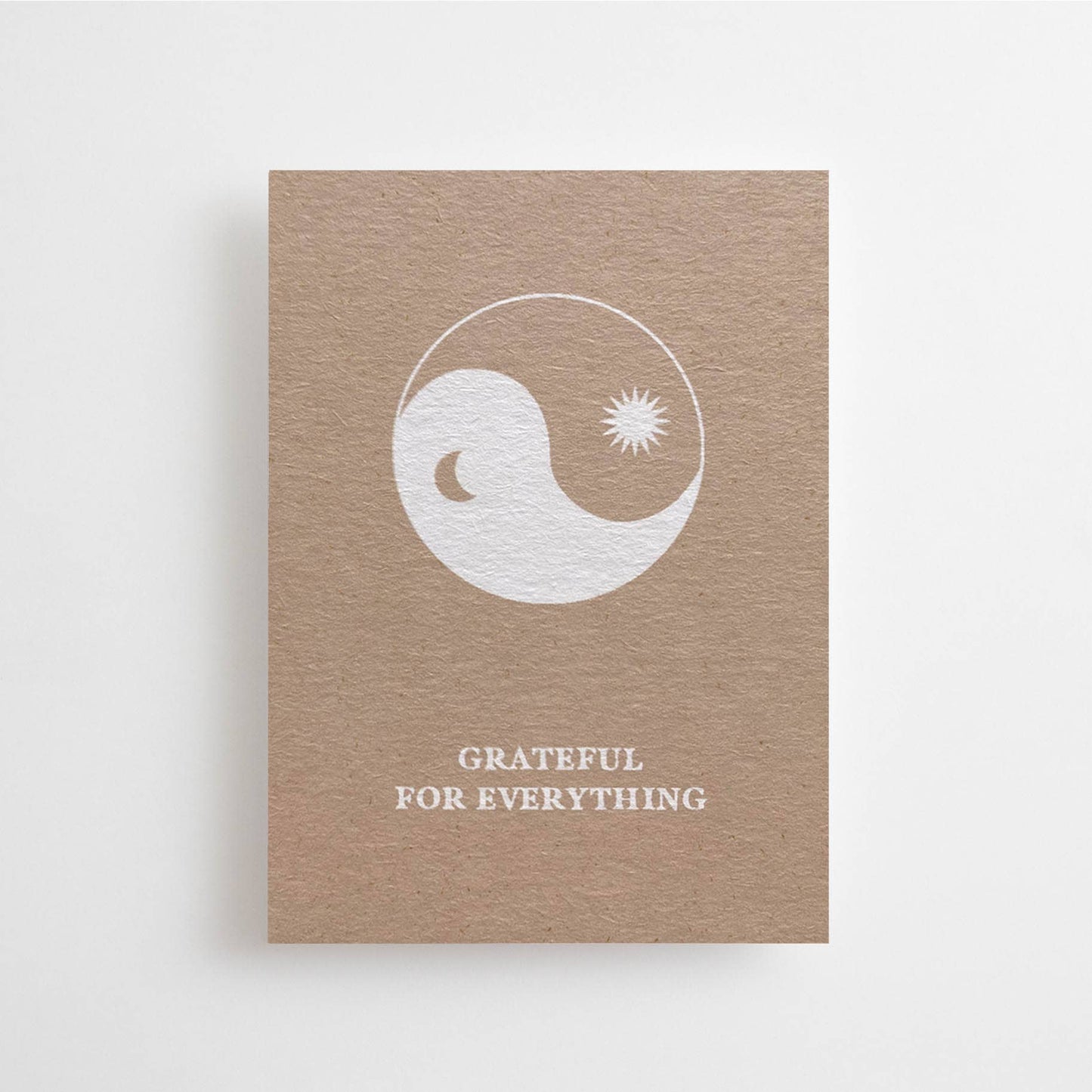 Grateful for Everything Mini Art Card