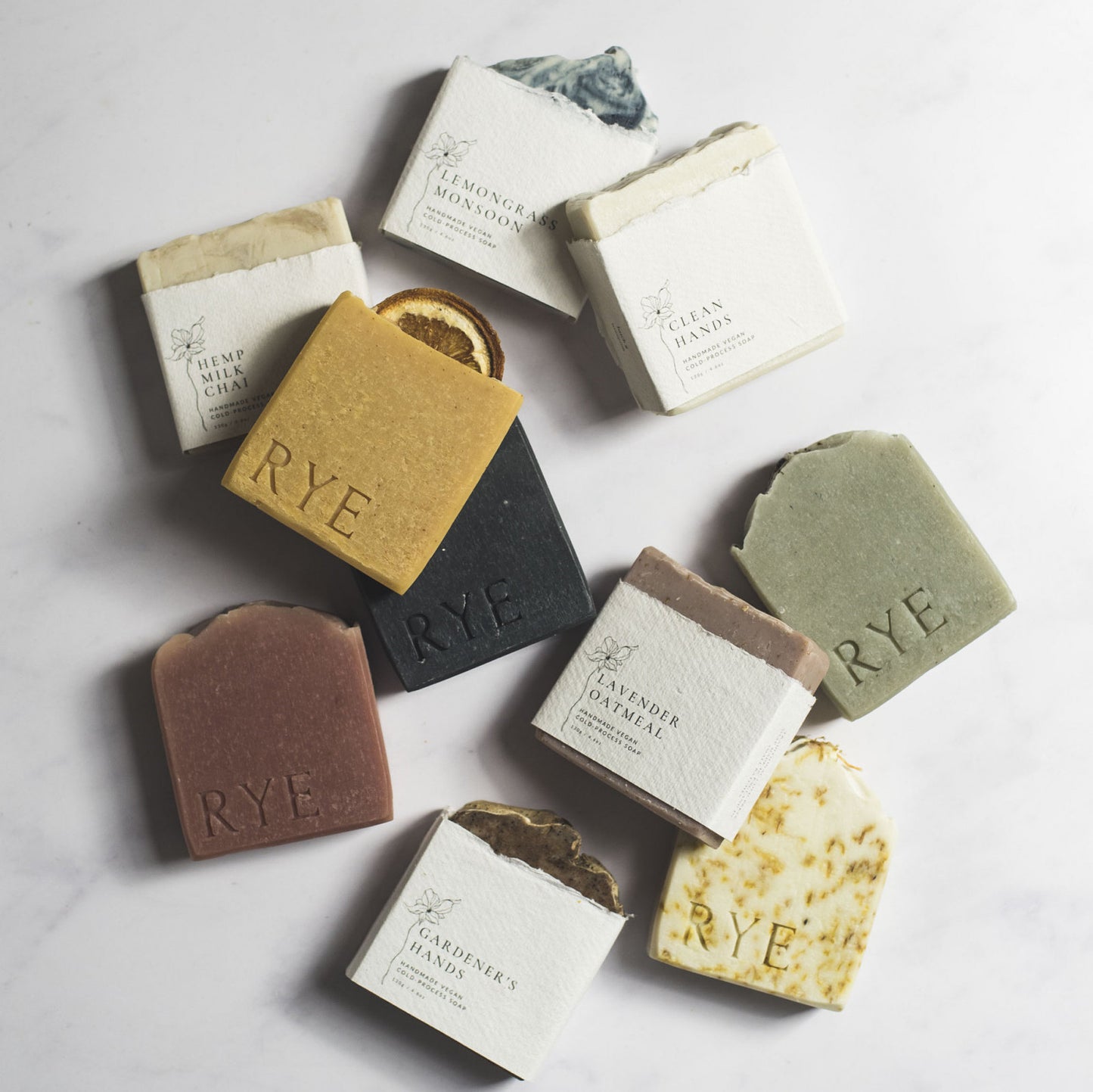 Handmade Vegan Soap Block - Morning Mint