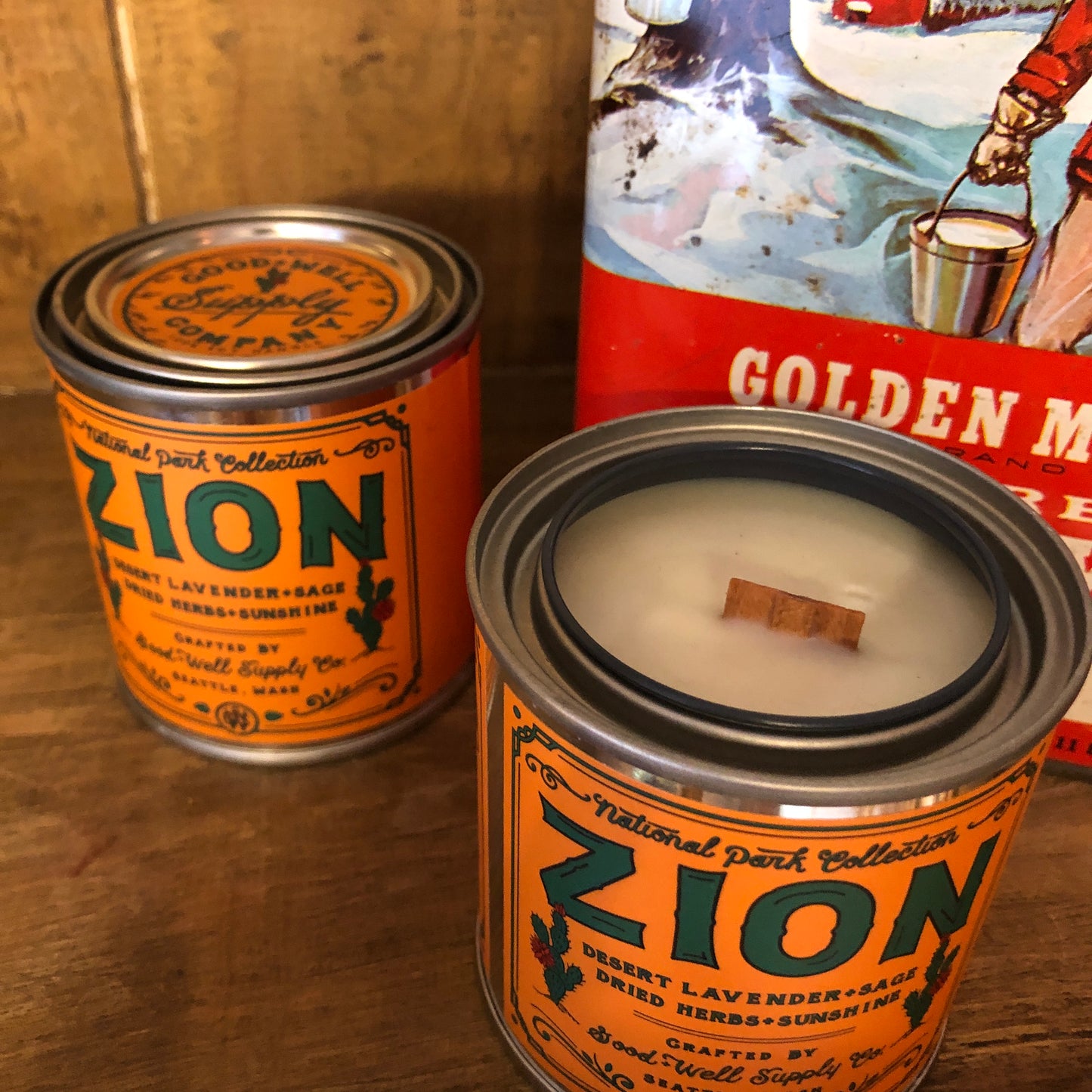 Good & Well Zion Candle Tin