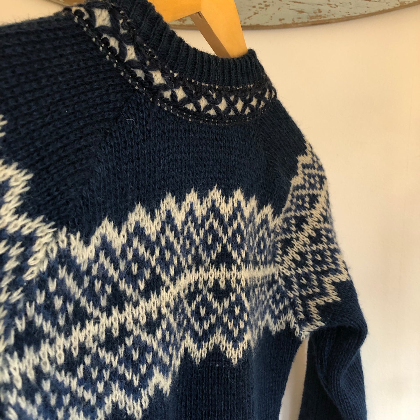 Vintage Norwegian Scandi Knit Cardigan