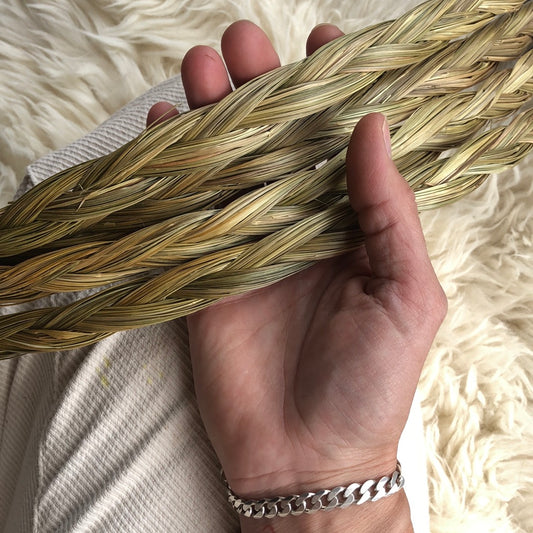 Hand gathered Sweetgrass Braid